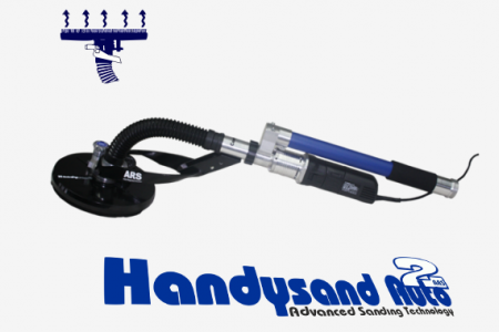 Handysand2 Maquina de lixar com efeito de sucção