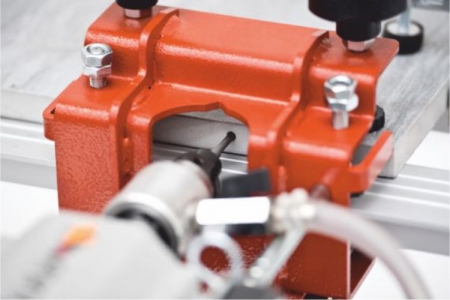 Foracoste furador eléctrico com água para furar topos para fachadas ventiladas