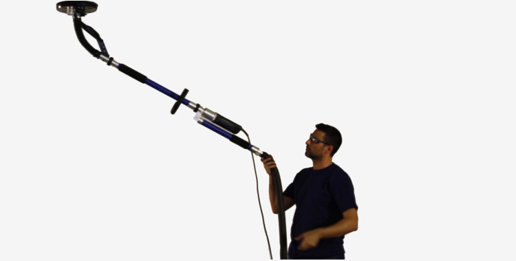 Handysand2 Maquina de lixar com efeito de sucção