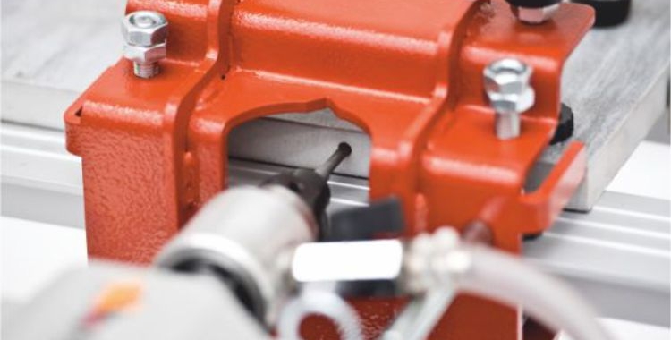 Foracoste furador eléctrico com água para furar topos para fachadas ventiladas