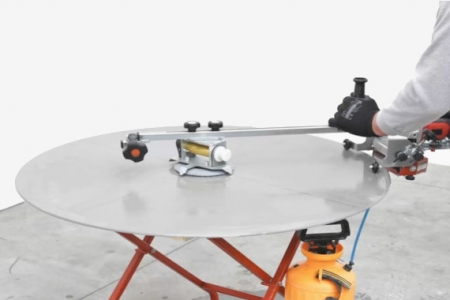 Motokompass Sistema para corte e chanfre em forma redonda ou oval