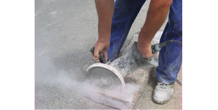 Póstop eliminador de pó para rebarbadora