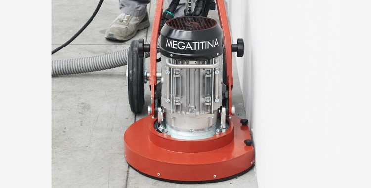 Megatitina máquina para desbaste em pavimentos